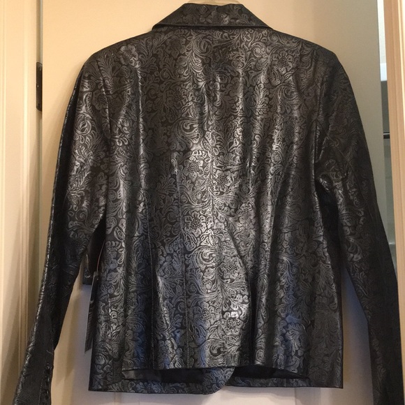 Pamela McCoy M leather blazer - Picture 4 of 8